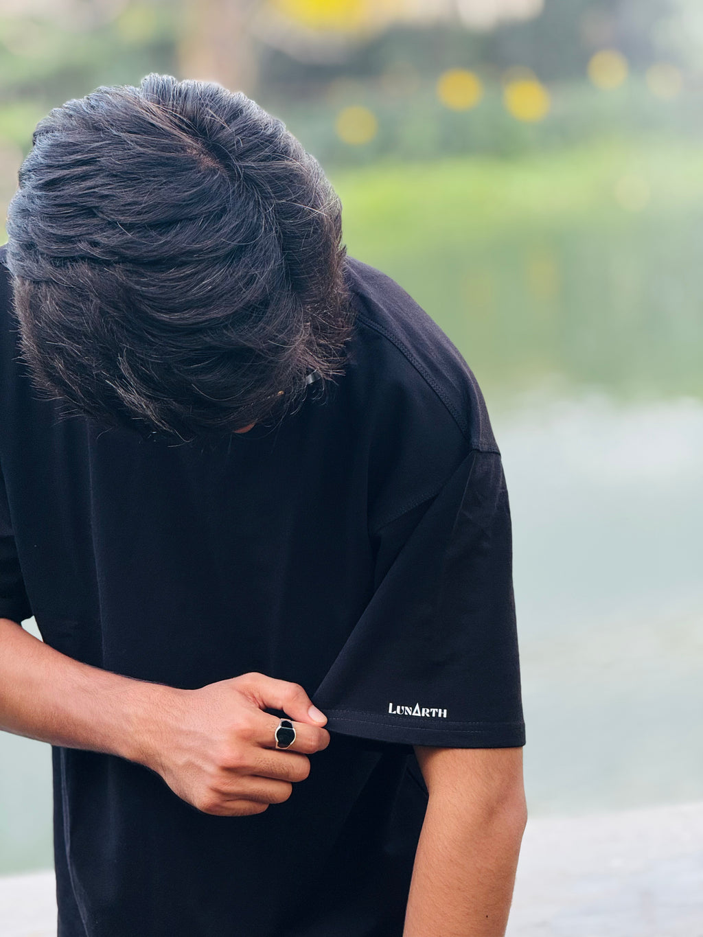 OBSIDIAN BLACK - OverSized Fit T-Shirt