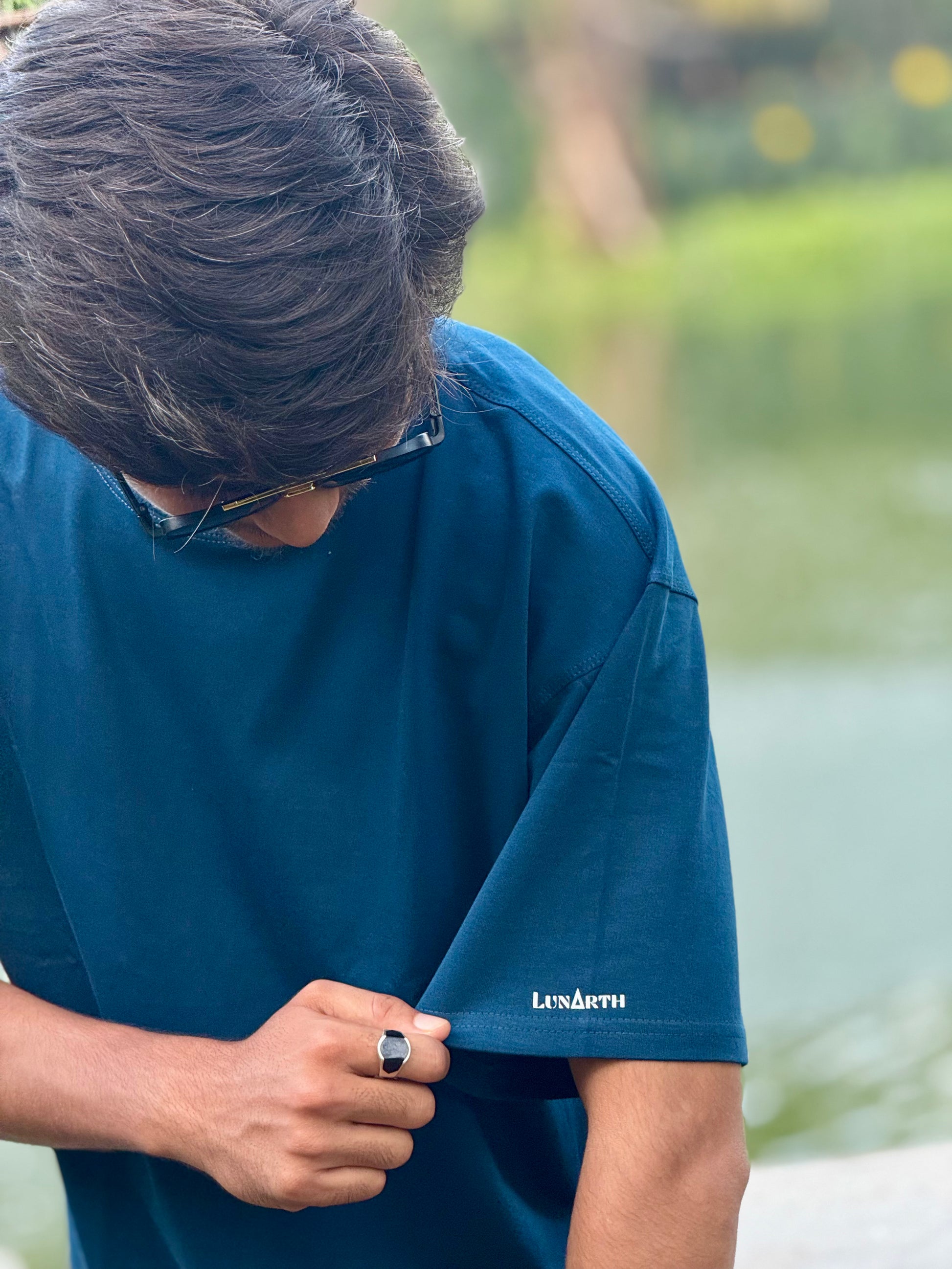 AEGEAN DEPTHS - OverSized Fit T-Shirt